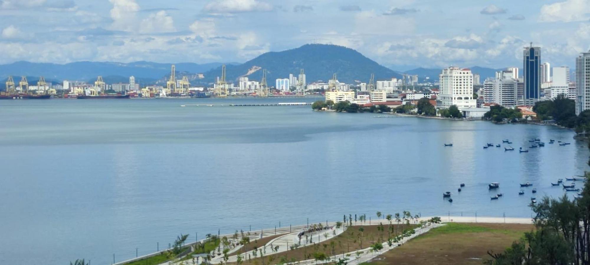 Rumahku Gurney With 270 Degree Sea View George Town Esterno foto
